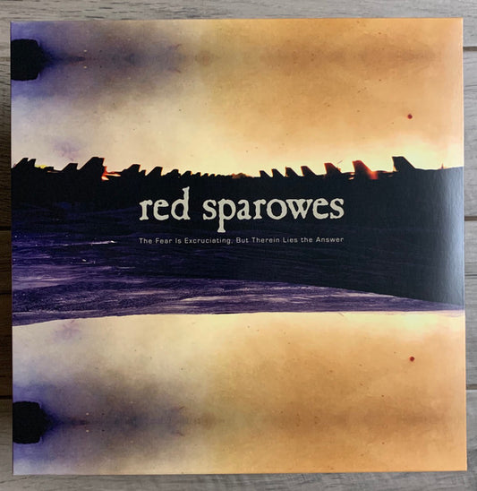 Red Sparowes The Fear Is Excruciating, But Therein Lies The Answer Sargent House LP, Album, RE, Yel Mint (M) Mint (M)