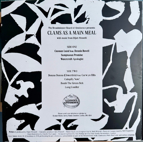 Clams As A Main Meal (VINYL) | - REGGAE/DUB *NEW*