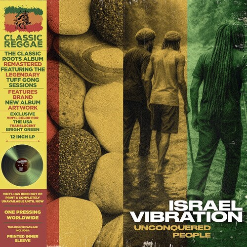 (PRESALE 5/29/26) Unconquered People (DELUXE GREEN VINYL) | Mint (M) Mint (M) - REGGAE *NEW/COLOR*