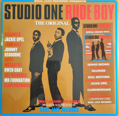 Studio One Rude Boy (RED/CYAN 2xVINYL RSD) | - REGGAE *NEW/COLOR*