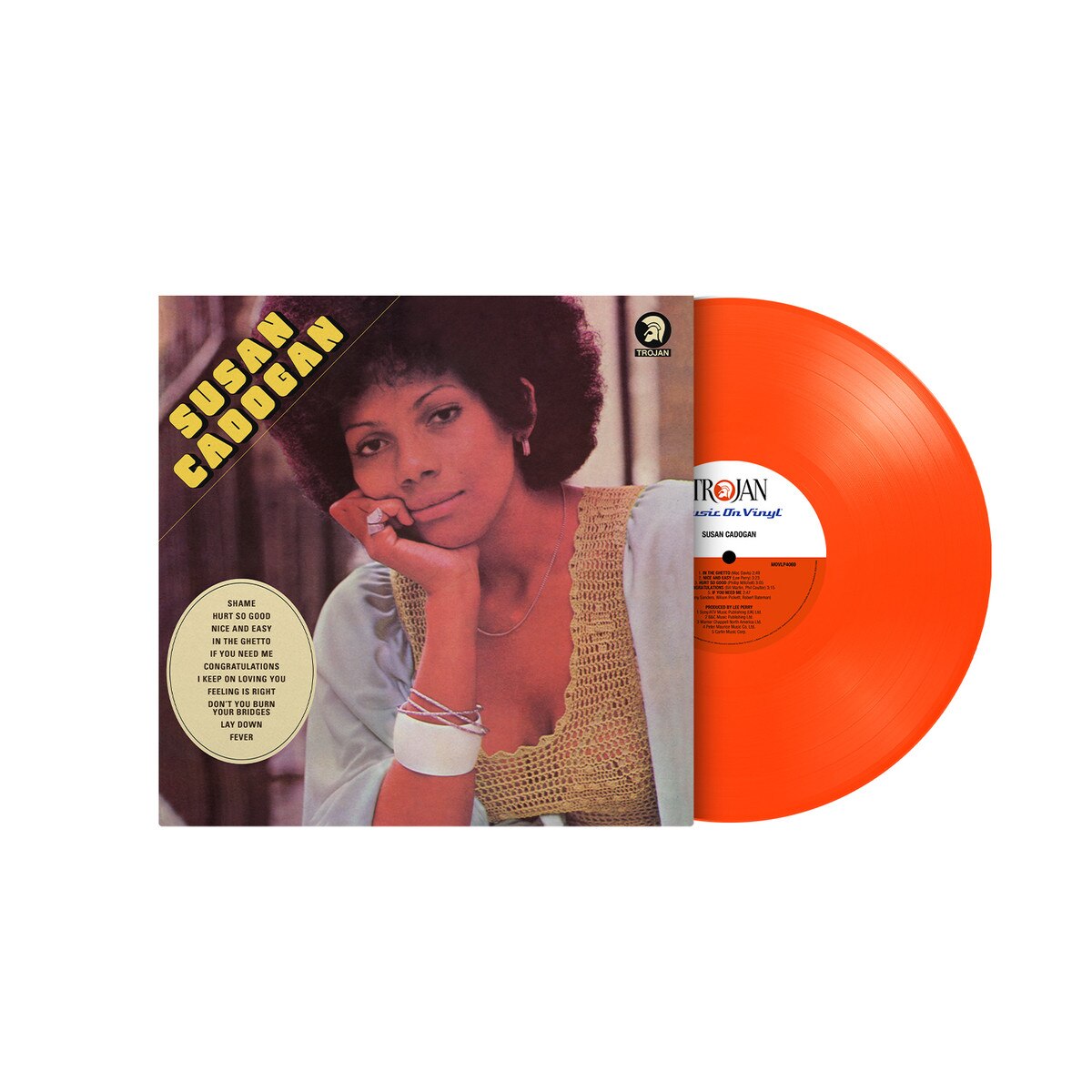 Susan Cadogan - (PRESALE 7/24/26) Susan Cadogan (180G W LEE PERRY NUMBRED TO 750 ORANGE VINYL) | - REGGAE *NEW/COLOR*