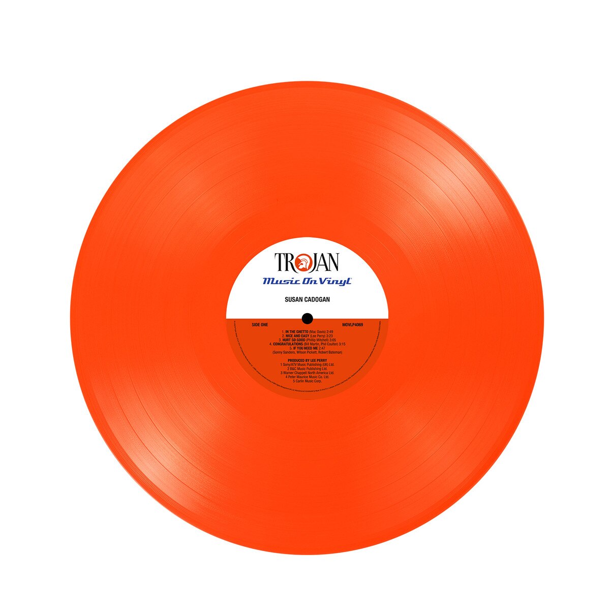 Susan Cadogan - (PRESALE 7/24/26) Susan Cadogan (180G W LEE PERRY NUMBRED TO 750 ORANGE VINYL) | - REGGAE *NEW/COLOR*
