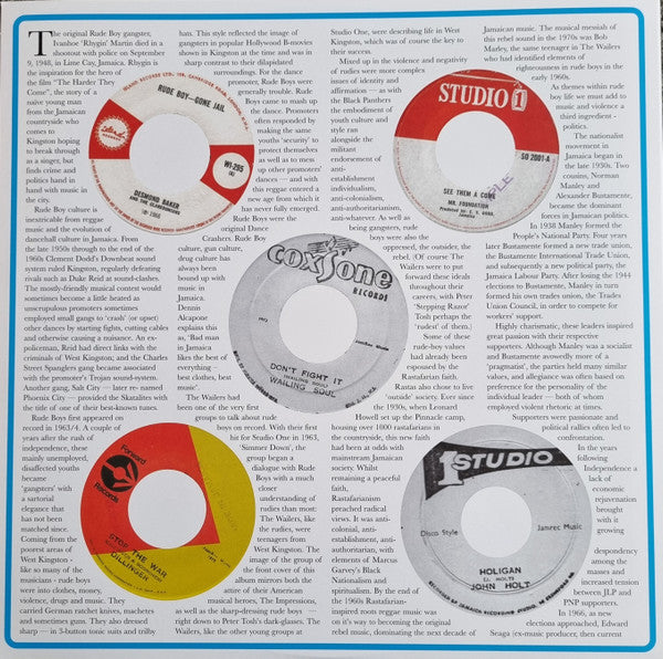 Studio One Rude Boy (RED/CYAN 2xVINYL RSD) | - REGGAE *NEW/COLOR*