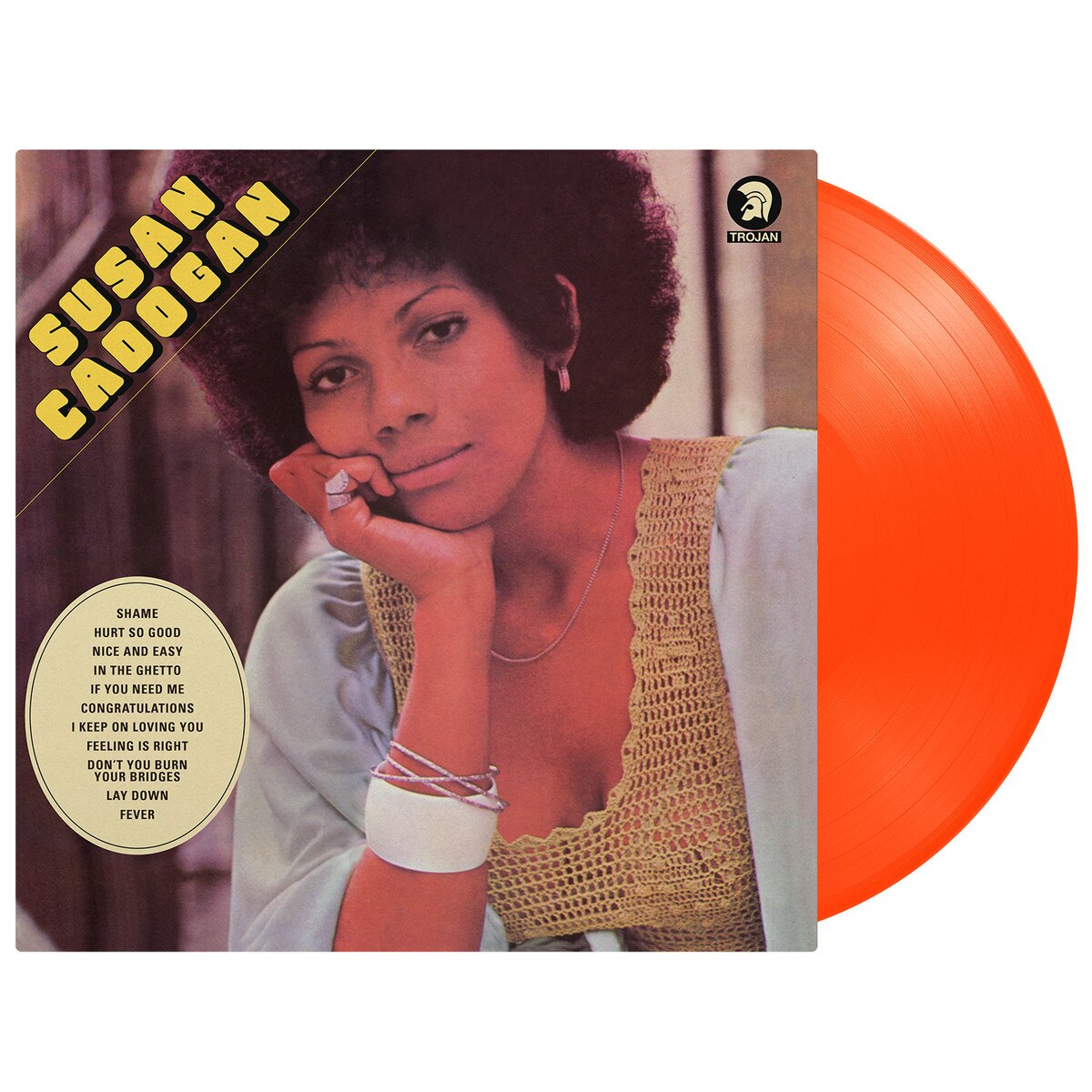 Susan Cadogan - (PRESALE 7/24/26) Susan Cadogan (180G W LEE PERRY NUMBRED TO 750 ORANGE VINYL) | - REGGAE *NEW/COLOR*