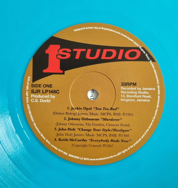 Studio One Rude Boy (RED/CYAN 2xVINYL RSD) | - REGGAE *NEW/COLOR*
