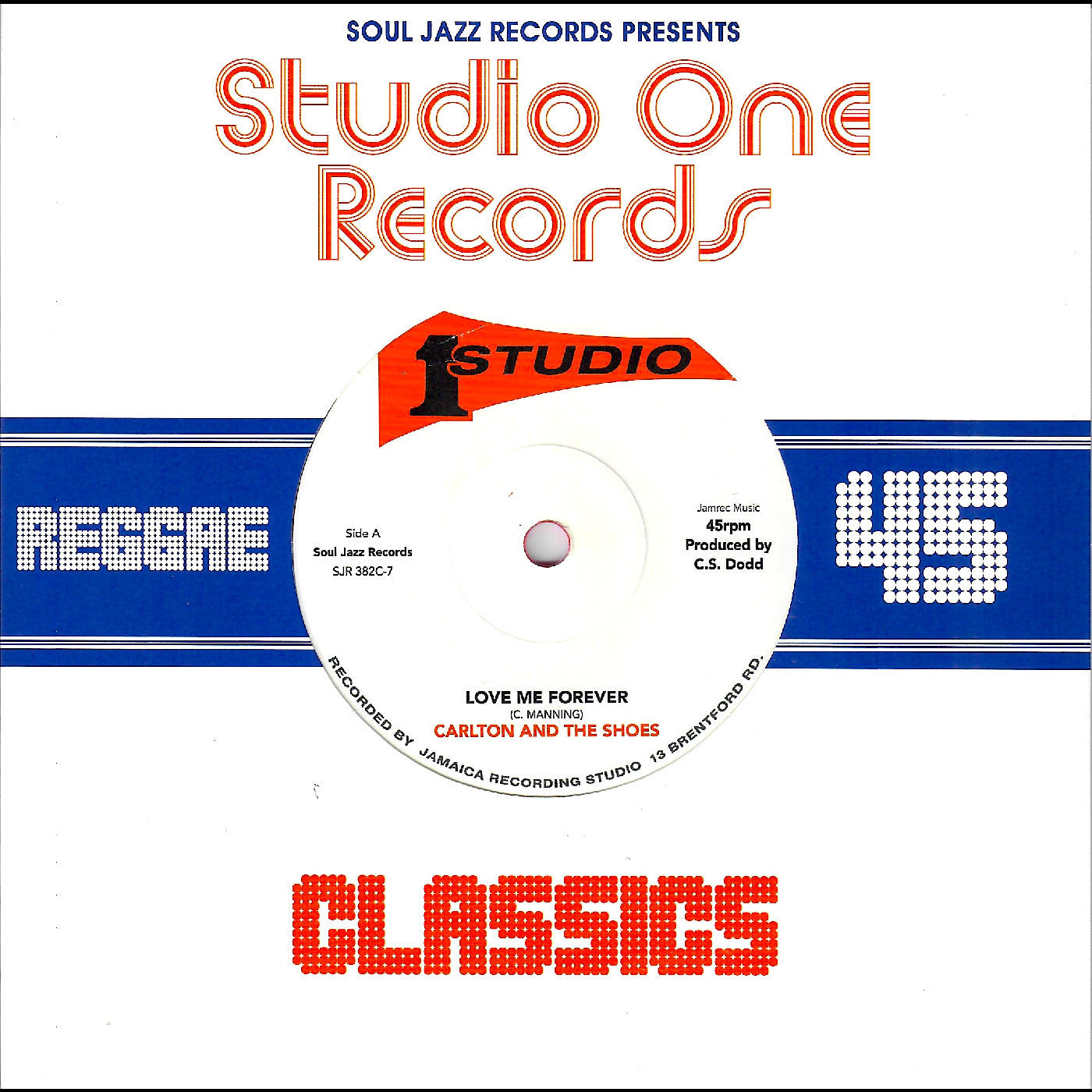 Carlton And The Shoes - (PRESALE 7/24/26) Love Me Forever / Never Let Go (RED 7" VINYL) | Mint Mint - REGGAE *NEW/COLOR*