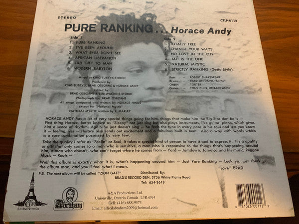 Pure Rankin | Mint (M) Mint (M) - REGGAE *NEW*