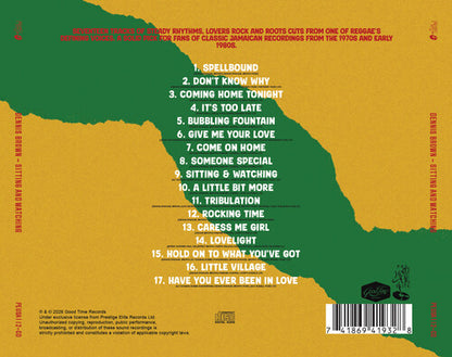 Dennis Brown - (PRESALE 8/21/26) Sitting and Watching (MOD CD PRESTIGE ELITE LLC 2026) | NEW - REGGAE *NEW*