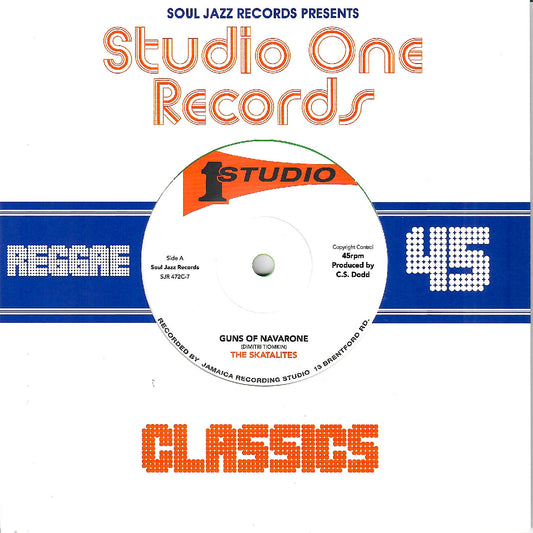 The Skatalites - (PRESALE 7/24/26) Guns Of Navarone / Marcus Garvey (GREEN 7" VINYL) | Mint Mint - REGGAE *NEW*
