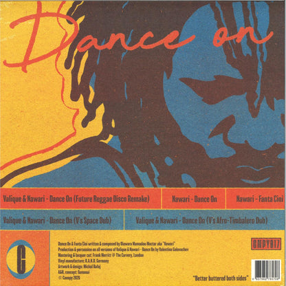 Valique & Nawari - Dance On (VINYL 12" Canopy) | NEW - REGGAE *NEW*
