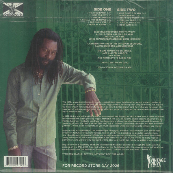 U-ROY - Feel Jah Spirit: U-Roy Meets the Aggrovators (RSD 2026 VINYL) | Mint (M) Mint (M) - REGGAE *NEW*