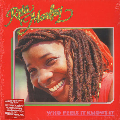 Rita Marley - Who Feels It Knows It | Mint (M) Mint (M) - REGGAE *NEW*