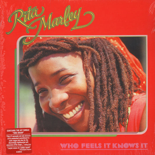 Rita Marley - Who Feels It Knows It | Mint (M) Mint (M) - REGGAE *NEW*