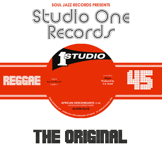 Alton Ellis / Freedom Singers - (PRESALE 12/11/26) African Descendants / Black Is Black (VINYL 7") | NEW - REGGAE *NEW*