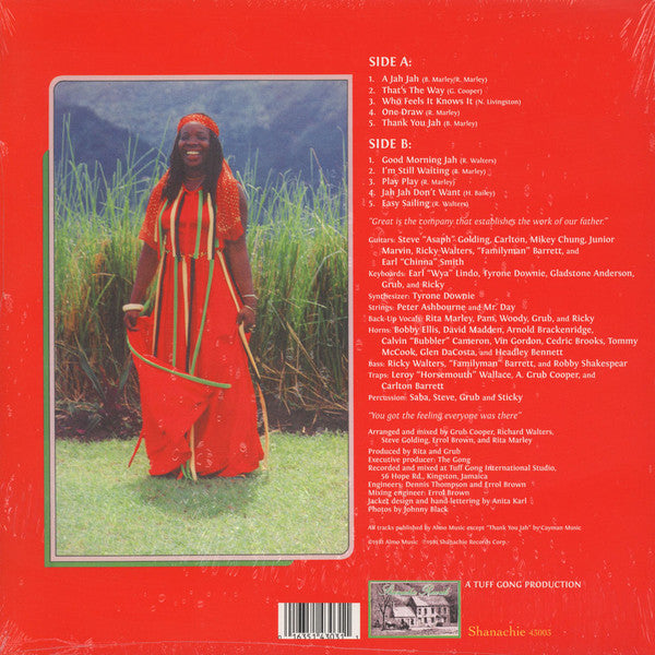 Rita Marley - Who Feels It Knows It | Mint (M) Mint (M) - REGGAE *NEW*
