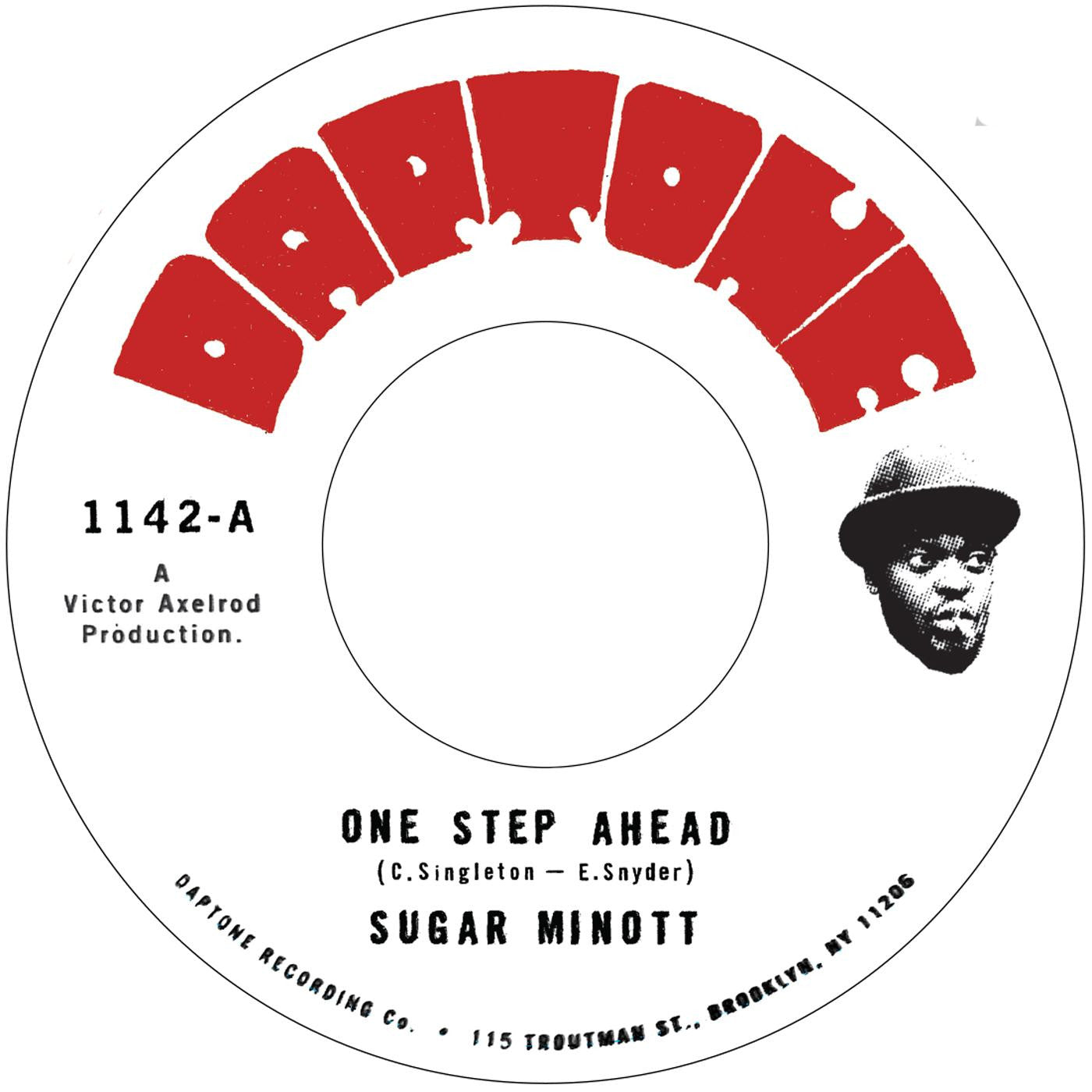 Minott, Sugar - One Step Ahead b/w Instrumental | - REGGAE *NEW*