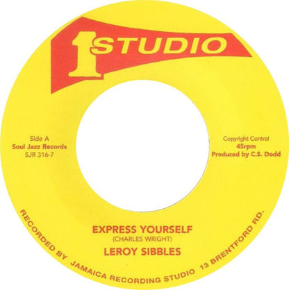 Express Yourself / Respect (7" VINYL) | Mint (M) Mint (M) - REGGAE *NEW*