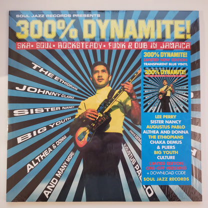 Various - 300% Dynamite! | Mint (M) Mint (M) - REGGAE *SEALED/COLOR/RSD*