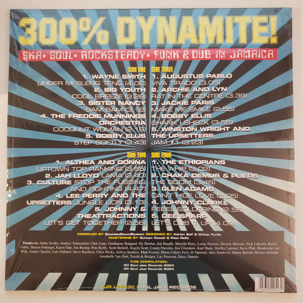 Various - 300% Dynamite! | Mint (M) Mint (M) - REGGAE *SEALED/COLOR/RSD*