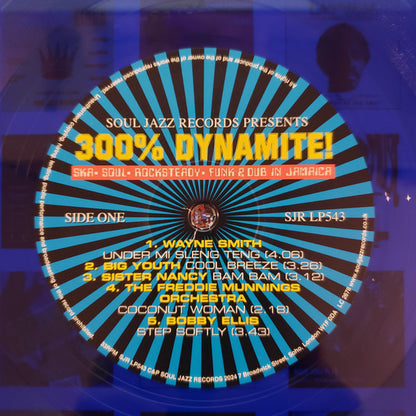 Various - 300% Dynamite! | Mint (M) Mint (M) - REGGAE *SEALED/COLOR/RSD*