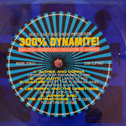 Various - 300% Dynamite! | Mint (M) Mint (M) - REGGAE *SEALED/COLOR/RSD*
