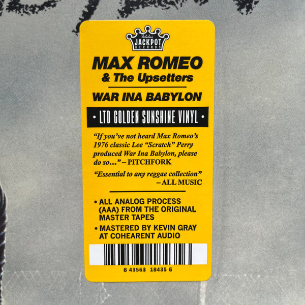 War Ina Babylon (GOLDEN SUNSHINE VINYL) | - REGGAE *SEALED/COLOR*