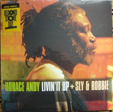 Horace Andy Livin' It Up LP Mint (M) Mint (M)