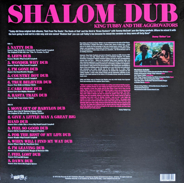 King Tubby - Shalom Dub (VINYL LP) | - REGGAE *SEALED*