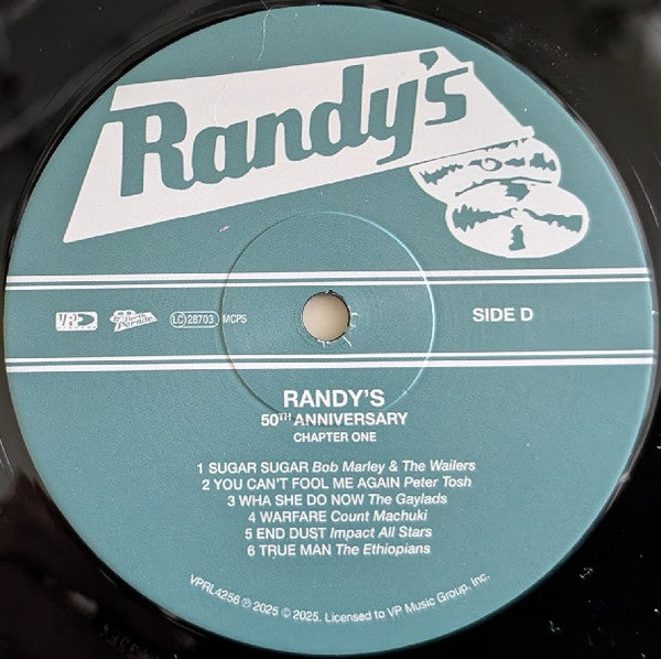 Randy's 50th Anniversary Chapter One (2xVINYL) | - REGGAE *SEALED*