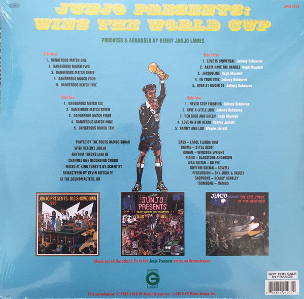 Henry "Junjo" Lawes - Wins The World Cup (The Final King Tubby's Session)(VINYL 2xLP) | NEW - REGGAE *SEALED*