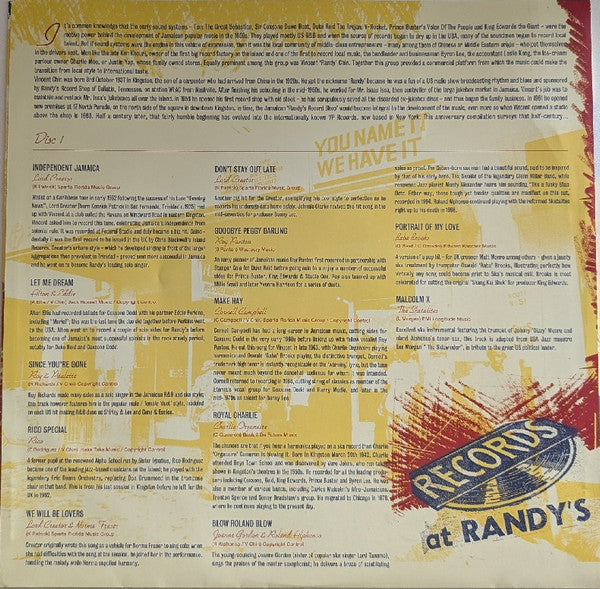 Randy's 50th Anniversary Chapter One (2xVINYL) | - REGGAE *SEALED*
