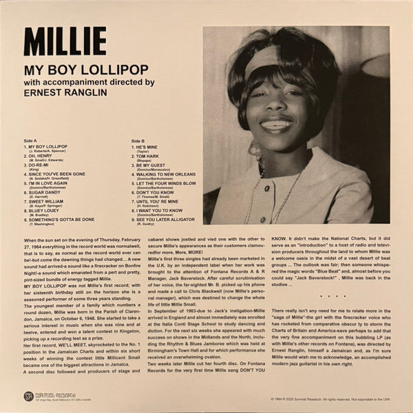 My Boy Lollipop (VINYL) | - REGGAE *SEALED*