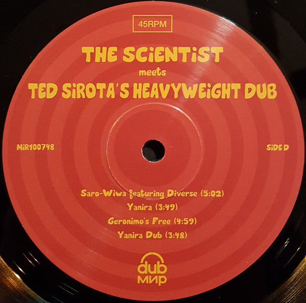 Scientist Heavyweight Dub 2XLP, CD Mint (M) Mint (M)