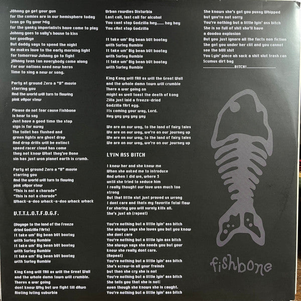 Fishbone (2xVINYL / GREY / BLACK) | Mint (M) Mint (M) - REGGAE *SEALED*