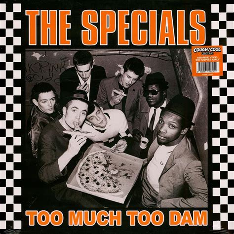 The Specials - Too Much Too Dam (500 ONLY / ORANGE VINYL LP) | NEW - REGGAE/SKA *SEALED/COLOR*