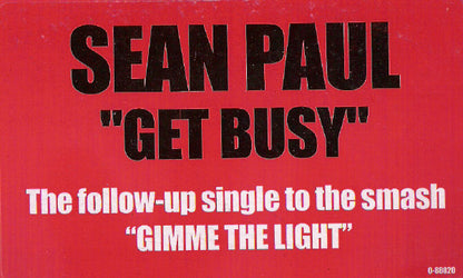 Get Busy (VINYL) | Excellent (EX) Near Mint (NM or M-) - REGGAE / USED *EXCELLENT*