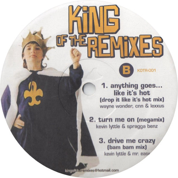 King Of The Remixes (VINYL) | Excellent (EX) Generic - REGGAE / USED *EXCELLENT*