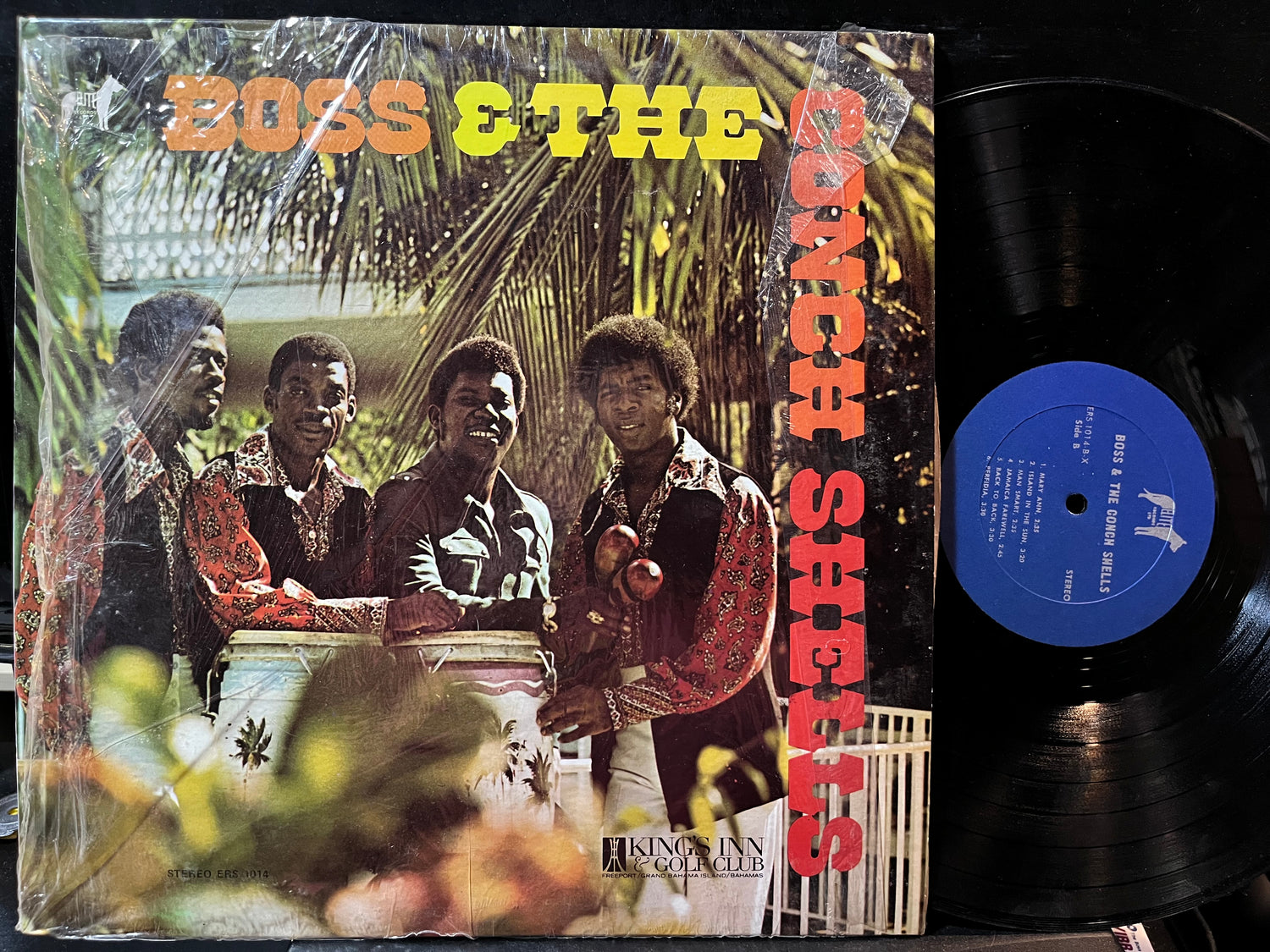 Boss & The Conch Shells - Boss & The Conch Shells (VINYL LP Elite ERS1014) | USED Excellent (EX) Near Mint (NM) - REGGAE / USED *EXCELLENT*