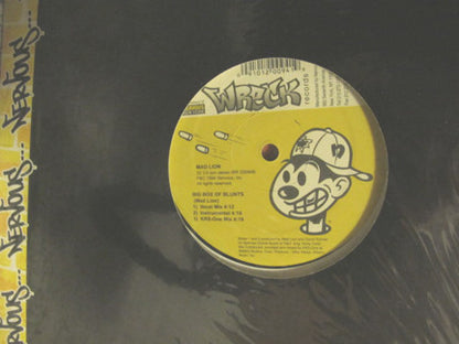 Mad Lion - Take It Easy / Big Box Of Blunts (VINYL 12" WRECK WR 20094) | Excellent (EX) Near Mint (NM) - REGGAE / USED *EXCELLENT*