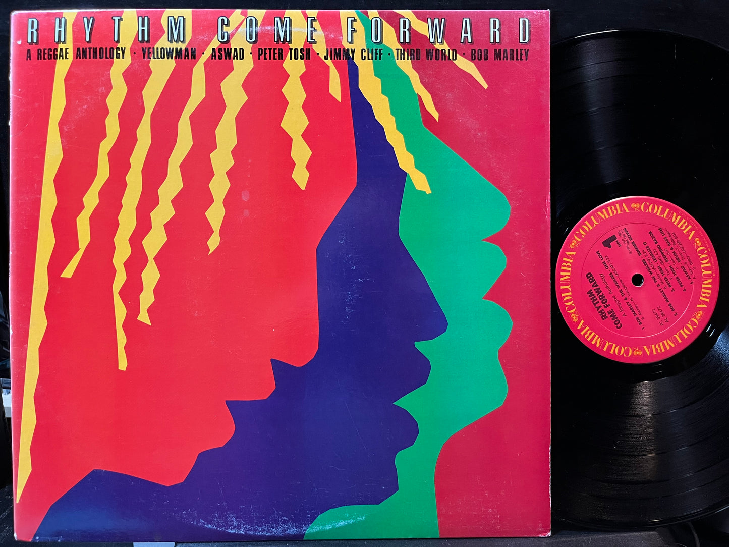 Various - Rhythm Come Forward (A Reggae Anthology)(VINYL LP COLUMBIA FC 39472 1984) | Near Mint (NM or M-) Excellent+ (EX+) - REGGAE / USED *NEAR MINT*