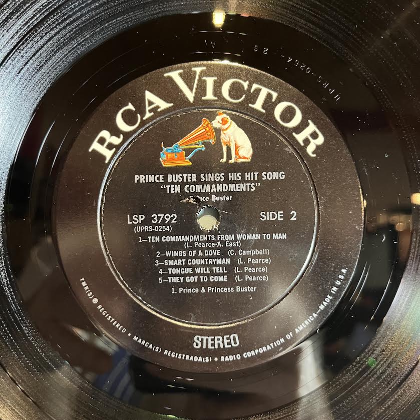 Sings His Hit Song Ten Commandments *SHRINK* | Near Mint (NM) Near Mint (NM) - REGGAE / USED *NEAR MINT*