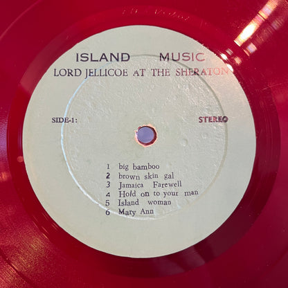 Lord Jellicoe And His Calypso Monarchs - Lord Jellicoe At The Sheraton | Very Good (VG) Near Mint (NM) - REGGAE / USED *RED*VERY GOOD*