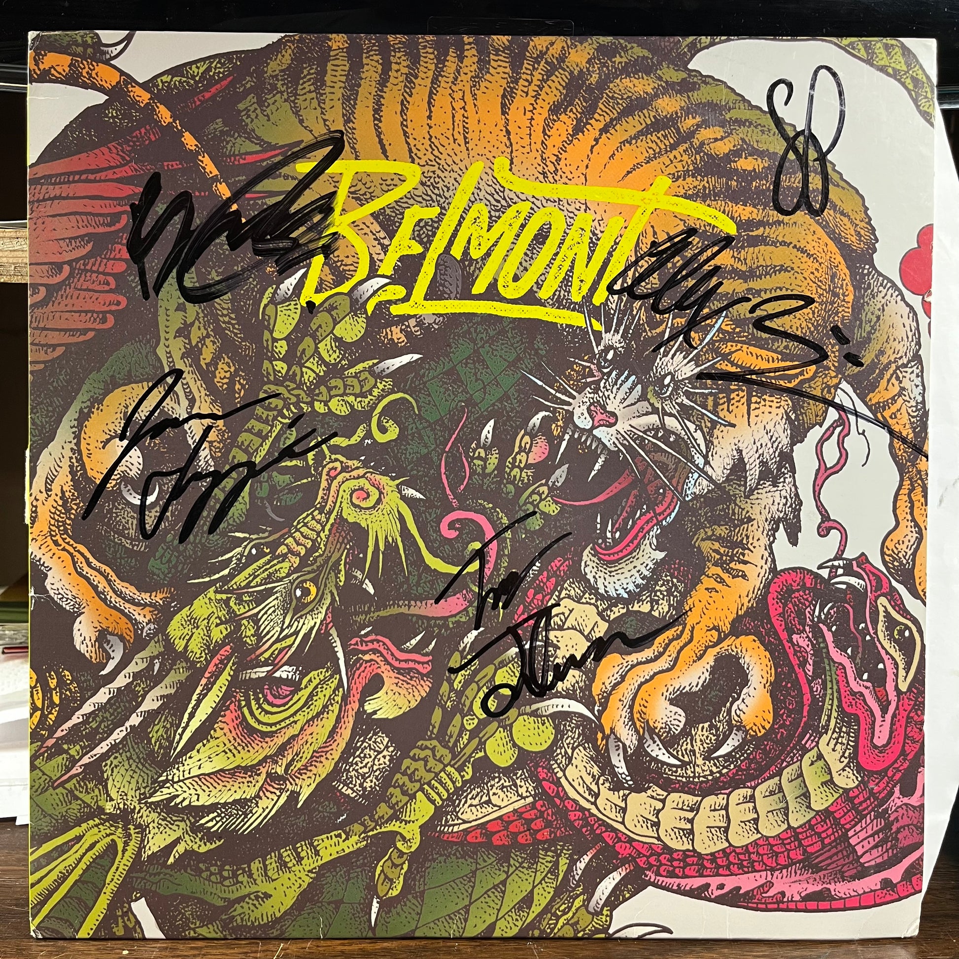 Belmont (SIGNED RED VINYL) | Very Good (VG) Excellent (EX) - REGGAE / USED *VERY GOOD*