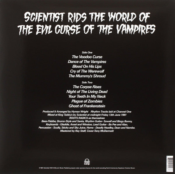 Scientist Rids The World Of The Evil Curse Of The Vampires | Mint (M) Mint (M) - REGGAE