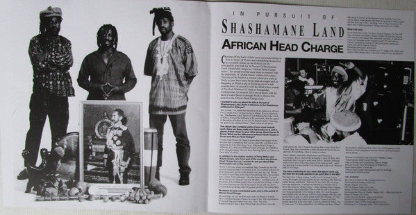 African Head Charge In Pursuit Of Shashamane Land 2xLP Mint (M) Mint (M)