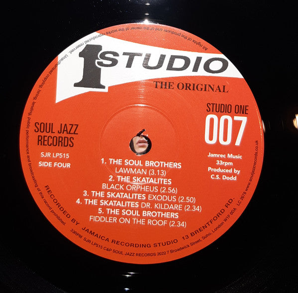 Studio One 007 - Licensed To Ska | Mint (M) Mint (M) - REGGAE