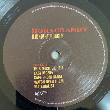 Horace Andy - Midnight Rocker | Mint (M) Mint (M) - REGGAE