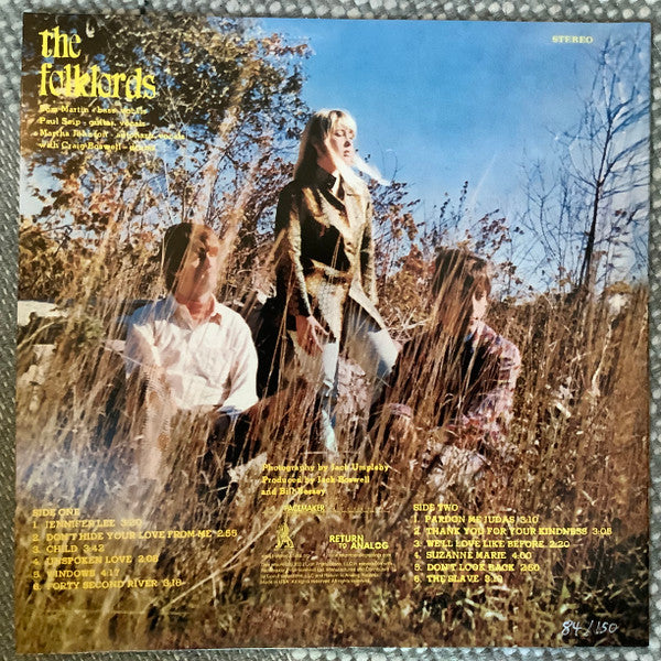 The Folklords - Release The Sunshine | Mint (M) Mint (M) - ROCK/FOLK/PSYCH