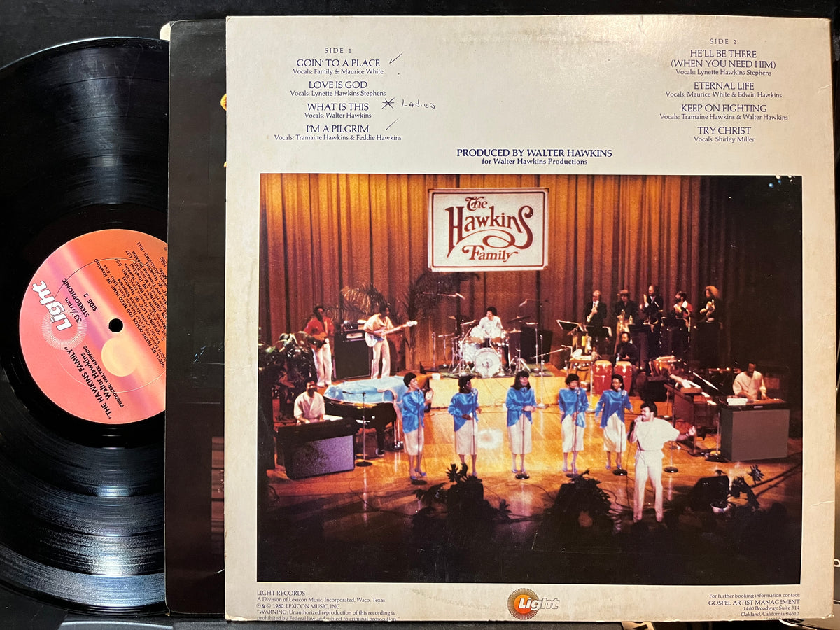 Walter Hawkins / Hawkins Family - The Hawkins Family (VINYL LP) | USED Excellent (EX) Very Good Plus Plus (VG++) - RELIGIOUS/GOSPEL / USED *EXCELLENT*