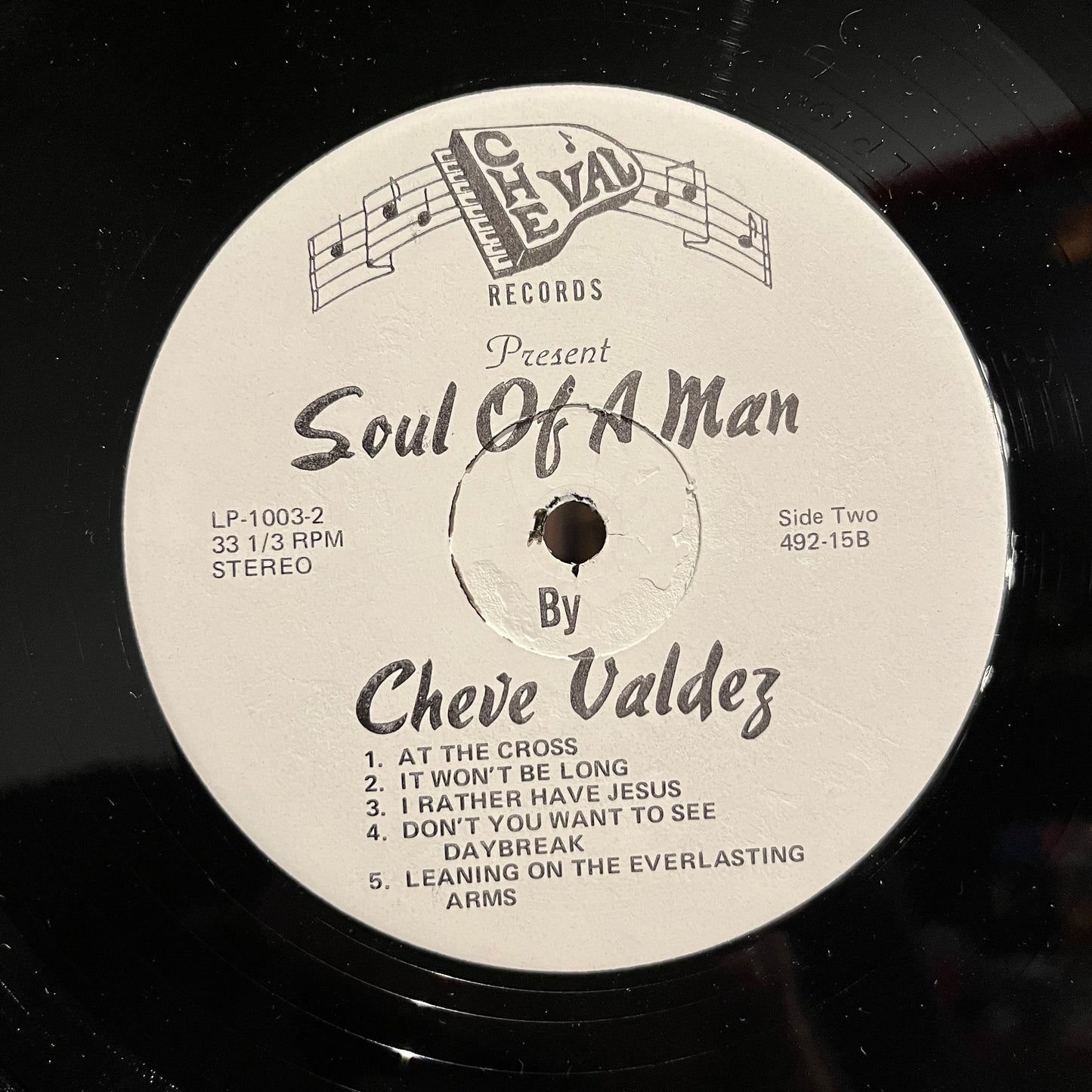 Cheve Valdez - Soul Of A Man | Very Good Plus (VG+) Near Mint (NM) - RELIGIOUS/LATIN / USED *EXCELLENT*